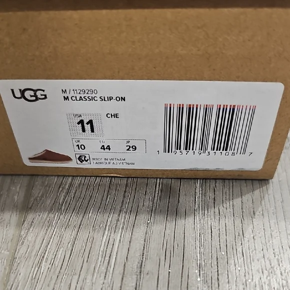 New UGG Men's Brown Suede Slip-Ons - Picture 4 of 8